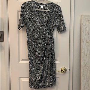 Motherhood Maternity Wrap Dress - Size M